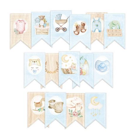 Banerek / die cut Baby Joy, 15szt. - 4